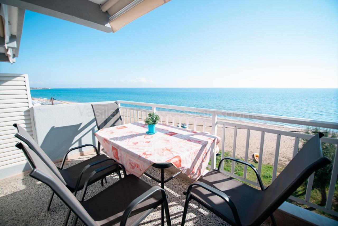 Vasileiadou Coastal Rooms Flogita Dış mekan fotoğraf